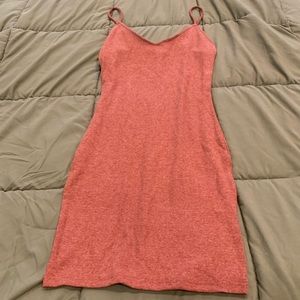 Peach mini dress new